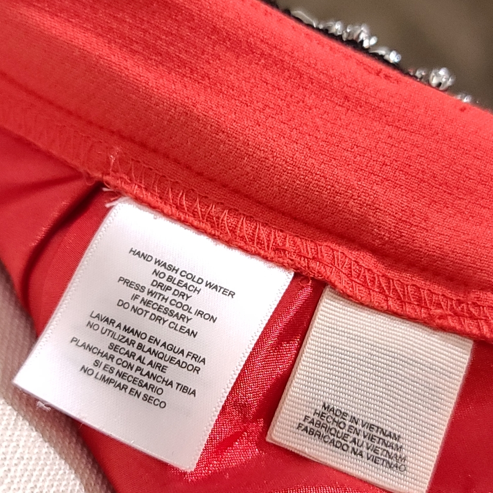 Rachel Roy Halter Dress Coral Size 8 - Picture 8 of 8